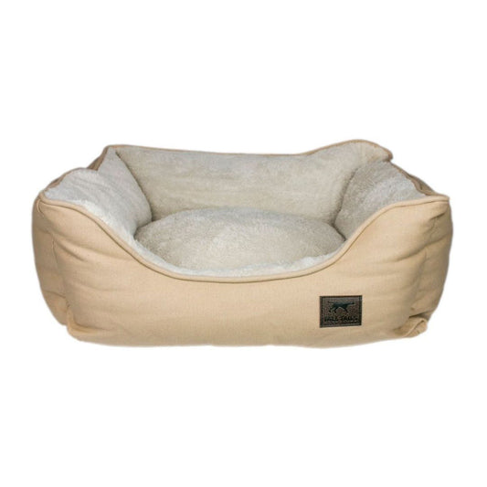 Tall Tails Dog Bolster Bed Khaki Large