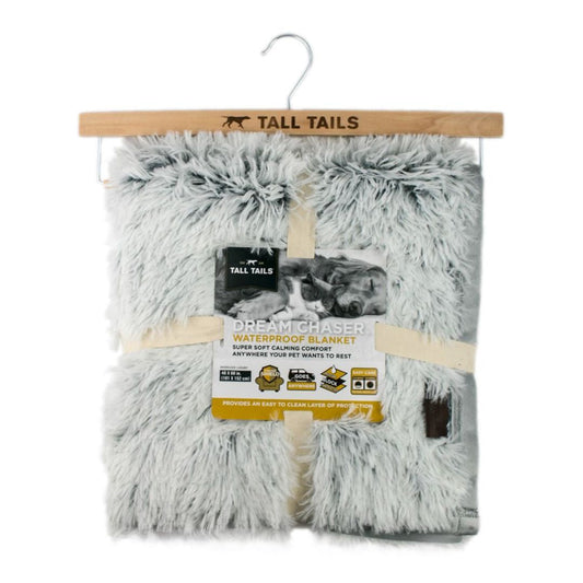 Tall Tails Dog Waterproof Blanket Gray 40X60