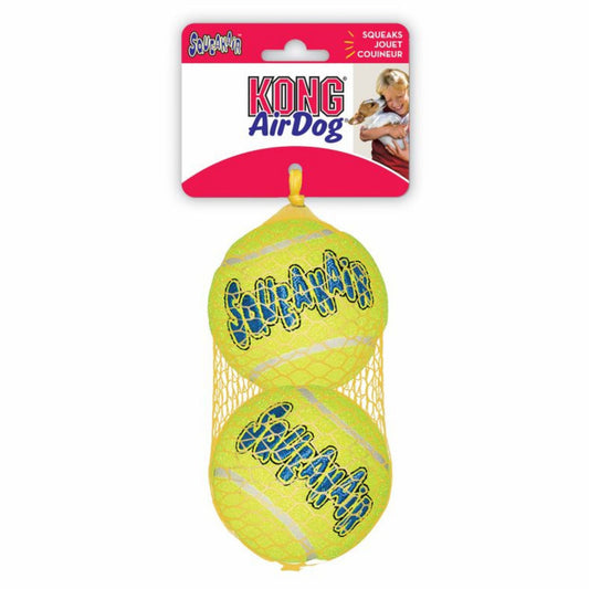 KONG Air Dog Squeaker Tennis Ball Dog Toy 1ea/2 pk, LG