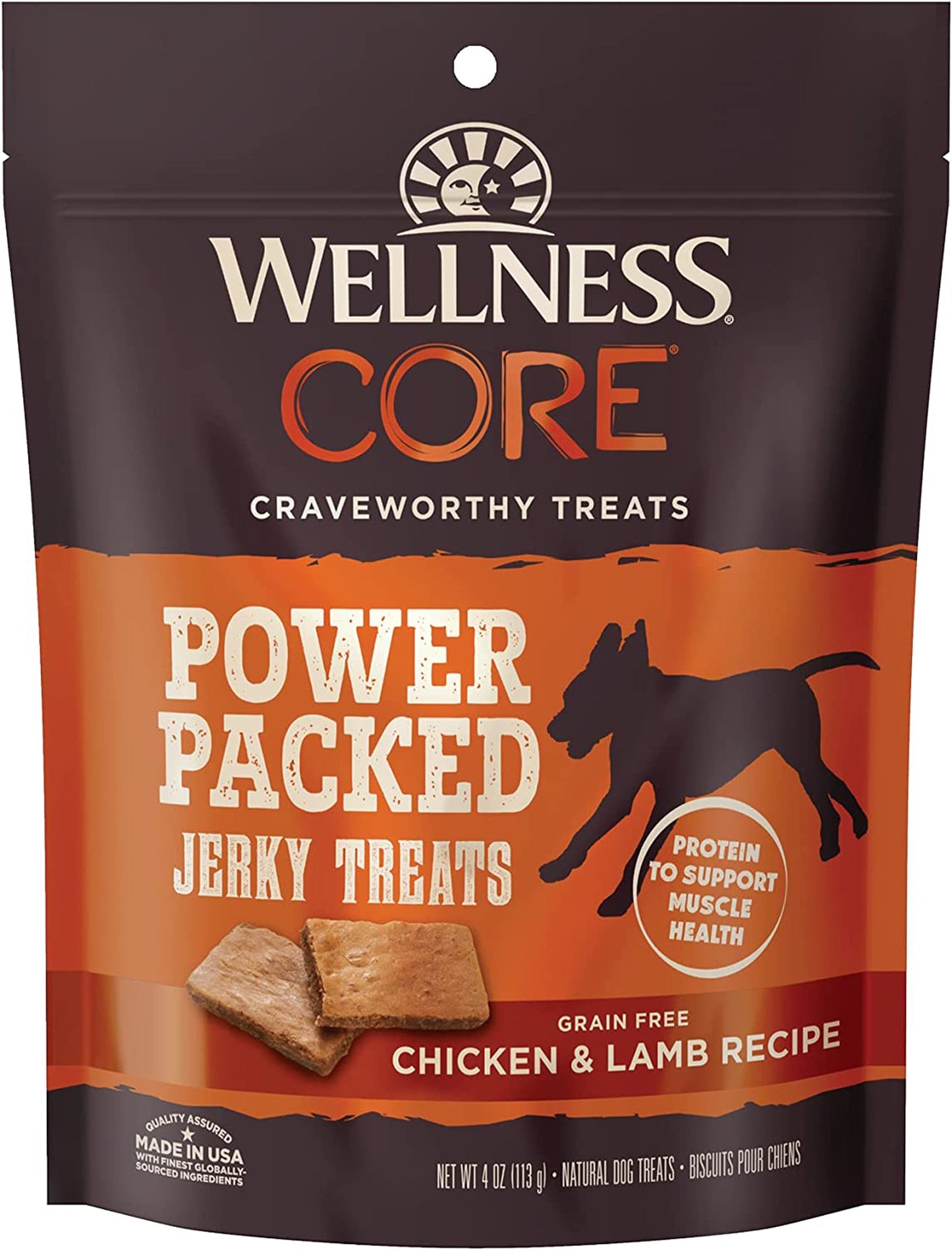 Wellness Core Power Packed Dog 4oz. Chicken Jerky
