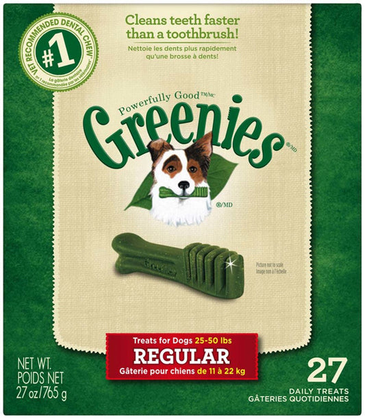 Greenies Dog Dental Treats Regular Original 1ea/27 oz, 27 ct