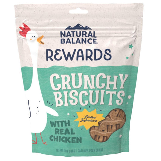 Natural Balance Pet Foods Rewards Crunchy Biscuits Dog Treats Chicken 1ea/28 oz