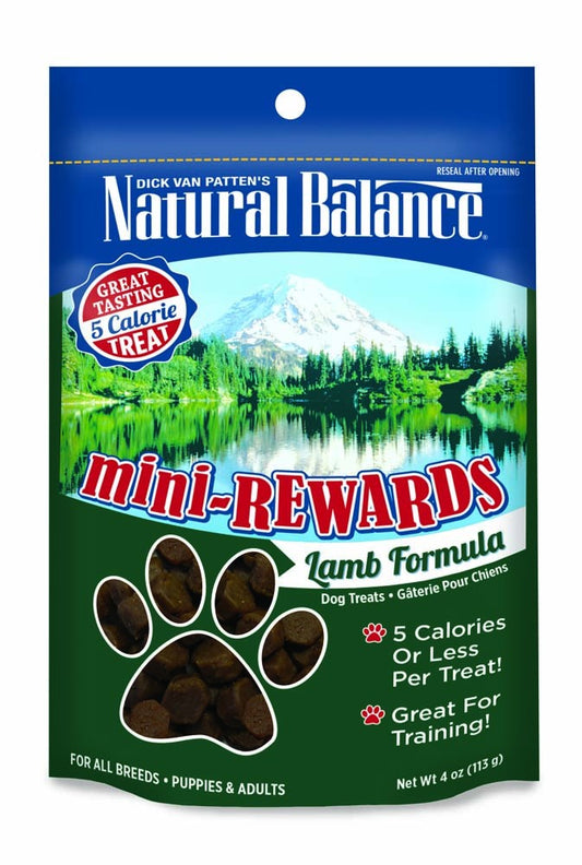 Natural Balance Pet Foods L.I.D Mini Rewards Dog Treats Lamb 1ea/4 oz