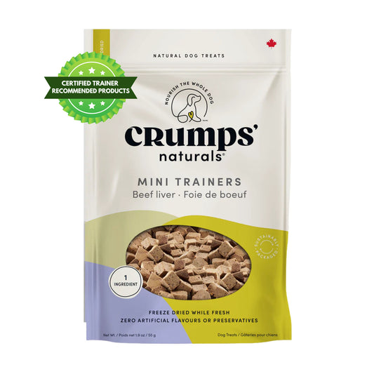 Crumps 1.9Oz Mini Trainers Freeze Dried Beef Liver