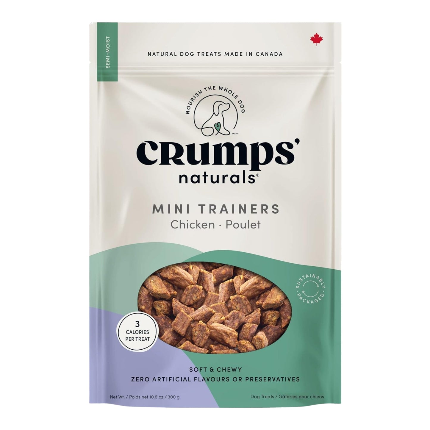 Crumps 10.6Oz Mini Trainers Semi-Moist Chickens