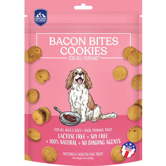 Himalayan Dog Cookies Bacon Bits 14oz.