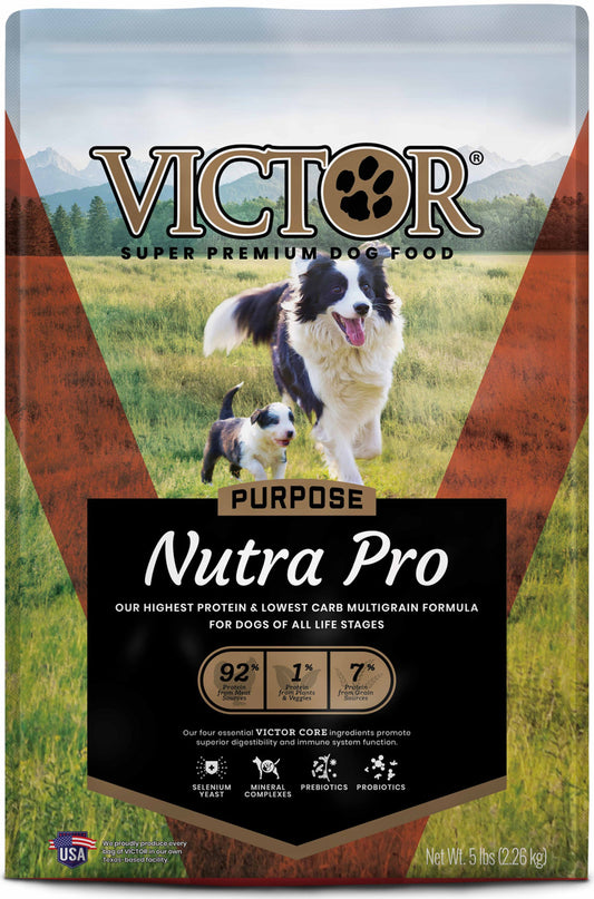 Victor Super Premium Dog Food Purpose Nutra Pro Dry Dog Food Chicken 1ea/5 lb
